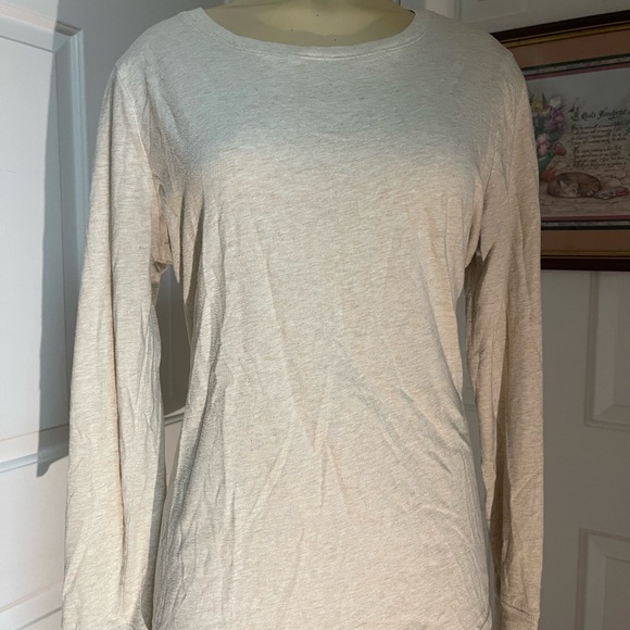 Mossimo Supply Co. Beige/Oatmeal Long Sleeve Top*** CALL OUT*** - Picture 5 of 10